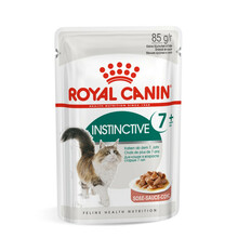 ROYAL CANIN Instinctive 7+ - karma dla starszych kotów, saszetka w sosie 85g