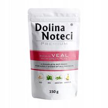 Dolina Noteci Premium – Mokra karma bogata w cielęcinę dla psa – saszetka 150 g