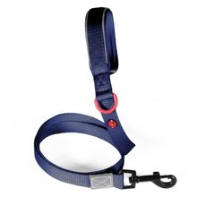 Zolux – Granatowa smycz nylonowa premium dla psa – 1,2 m