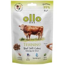 Ollo Air-Dried Training beef Soft Cubes – przysmaki treningowe dla psa, z wołowiny - 80 g