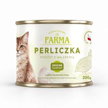 Farma - monobiałkowa karma mokra dla kota z perliczką - 200 g