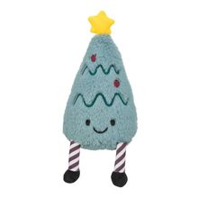 Trixie Xmas pluszowa choinka - duża zabawka z piszczałką dla psa - 33 cm