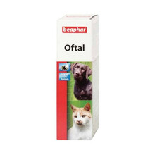 BEAPHAR Oftal - krople do pielęgnacji oczu psa i kota, 50ml