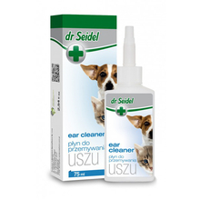 DR SEIDEL płyn do przemywania uszu dla psów i kotów 75 ml