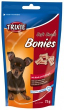 Trixie Bonies light - smakołyki dla psa z wołowiną i z indykiem, 75g