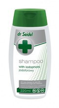 Dr Seidel szampon jodoforowy dla psów ze stanami zapalnymi skóry 220 ml
