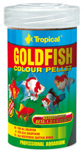 TROPICAL GOLDFISH COLOUR PELLET - wybarwiający pokarm w formie granulatu dla złotych rybek