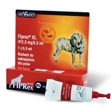 FIPREX - krople przeciwko pchłom i kleszczom dla psów XL, jedna tubka 5,5ml