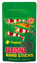 TROPICAL CARIDINA NANO STICKS - mikropałeczki dla krewetek karłowatych, saszetka 10g