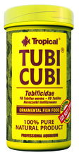 TROPICAL TUBI CUBI - pokarm dla żółwi wodnych, ryb mięsożernych i wszystkożernych, 100ml