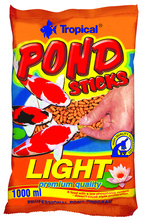 TROPICAL POND STICKS LIGHT - wieloskładnikowy pokarm w formie pływających pałeczek