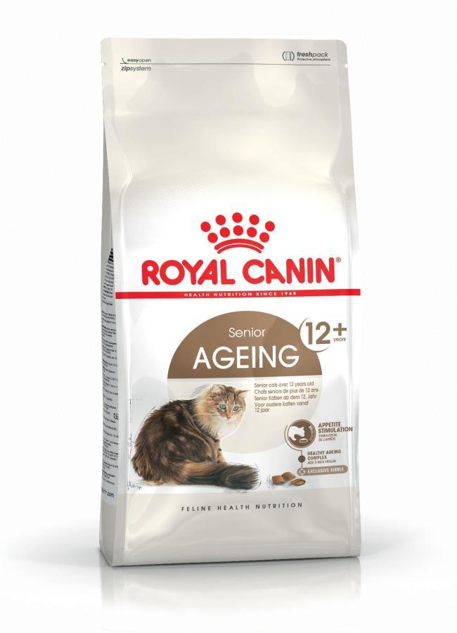 ROYAL CANIN Ageing +12- karma dla kotów starszych powyżej 12 roku życia 400g , 2kg, 4kg