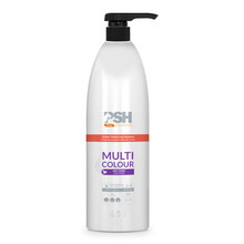 PSH Multi Colour Shampoo - szampon intensyfikujący kolor i niwelujący żółte przebarwienia dwu i trzykolorowej sierści, koncentrat 1:4