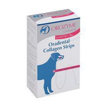 OROZYME CANINE Kolagenowe płatki do żucia czyszczące zęby, zawierające naturalne enzymy dla psów 224g