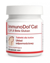 Dolfos Immunodol Cat - stymulator układu odpornościowego, 60 tabletek