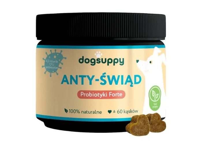 pies liże łapy - zastosuj Dogsuppy anty świąd
